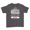 Queens Are Born In August Youth Tee