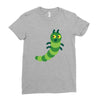 green animal Ladies Fitted T-Shirt