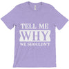 tell me why we shouldn't T-Shirt