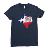 texan boxer lover Ladies Fitted T-Shirt