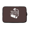 what would macgyver do humor Laptop sleeve