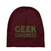 geek goddess kelly green Baby Beanies