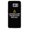 low beer alert Samsung Galaxy S7