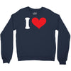 i heart customize it Crewneck Sweatshirt