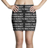 surely not everybody was kung fu fighting Mini Skirts