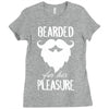 bearded for her pleasure Ladies Fitted T-Shirt