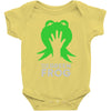 the green frog Baby Bodysuit
