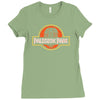 paleozoic park Ladies Fitted T-Shirt