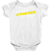 eat, sleep, pewpew, repeat Baby Bodysuit