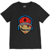 music boy V-Neck Tee