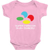 snes super famicom colours Baby Onesie