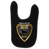 protected by boxer security Baby Bibs