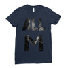 deku all m t shirt hero academia galaxy Ladies Fitted T-Shirt