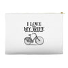 i love when my wife lets me buy another bike Accessory Pouches