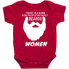 people without beard Baby Bodysuit
