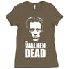 the walken dead Ladies Fitted T-Shirt