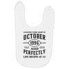 legends were born in october genuıne 1996 qualıty one kind of aged l Baby Bibs