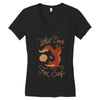what does the fox say Women's V-Neck T-Shirt