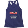 Entropy: The Ultimate Thermodynamics Game Racerback Tank