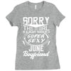 This Girl Is Taken By A Super Sexy June Boyfriend Ladies Fitted T-Shirt