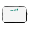 evolution of turtles Laptop sleeve