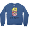 Burger and Fries Best Friends Crewneck Sweatshirt
