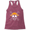 luffy pirate flag Racerback Tank