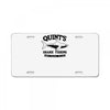 jaws cool shark License Plate