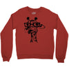 nerd giraffe Crewneck Sweatshirt