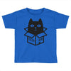 cats love boxes Toddler T-shirt
