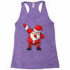 Santa Dabbing Racerback Tank