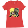 zombie burger Ladies Fitted T-Shirt