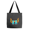 high tooths with joint Tote Bags