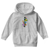 Pride Floral LGBT Colors Youth Hoodie