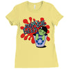 zombie geek Ladies Fitted T-Shirt