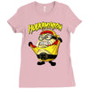 hulkaminion   yellow outfit Ladies Fitted T-Shirt