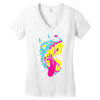 roar Women's V-Neck T-Shirt