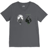 ice and fire V-Neck Tee