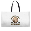 pluto the planet never forget Weekender Totes