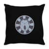 o face Throw Pillow