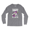 Teacher Shark Doo Long Sleeve Shirts