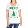 gravity falls oregon pine Ladies Curvy T-Shirt
