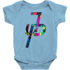 jake paul colorful Baby Onesie