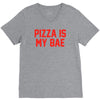 pizza is my bae ringer V-Neck Tee