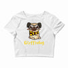 gryffindog pug Crop Top