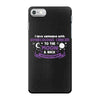 I Love Someone with Gynecologic Cancer to The Moon and Back iPhone 7 Case