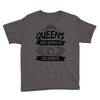 Queens Are Born In December Youth Tee