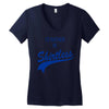 shirtless Women's V-Neck T-Shirt