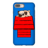 snoopy parody pug w iPhone 8 Plus Case