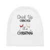 drink up grinches it's christmas Baby Beanies